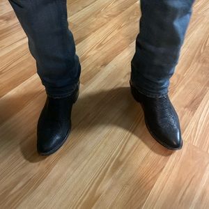 Tony Lama Black Leather 10.5